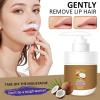 Facial Depilatory Cream, Coconut Facial Hair Removal Cream for Women for Upper Lip and Chin for Women for Sensitive Skin, Gentle and Non-irritating 3.52 FL.OZ view 4
