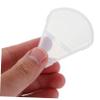 10pcs Makeup Brush Covers Plastic Dustproof Protective Cap Fan Shape Brush Head Holder for Travel Storage view 4