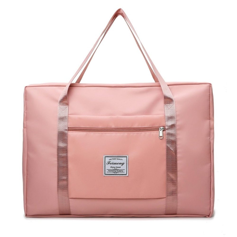 BMDKJSAP Large capacity folding travel bag, hand-held luggage bag, moving and delivery bag