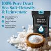 Aromasong Dead Sea Salt Bath Soak 6 lb + Lavender Dead Sea Salt 14 oz  Mineral-Rich, Skin Softening, Muscle Relaxing, Stress Relief, Spa-Quality Bath & Foot Soak Bundle view 2
