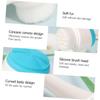 2pcs Double-Sided Facial Cleaning Brush Set Soft Silicone Nose Brush and Skin-Friendly Material Portable for Home Travel view 4