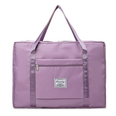 BMDKJSAP Large capacity folding travel bag, hand-held luggage bag, moving and delivery bag