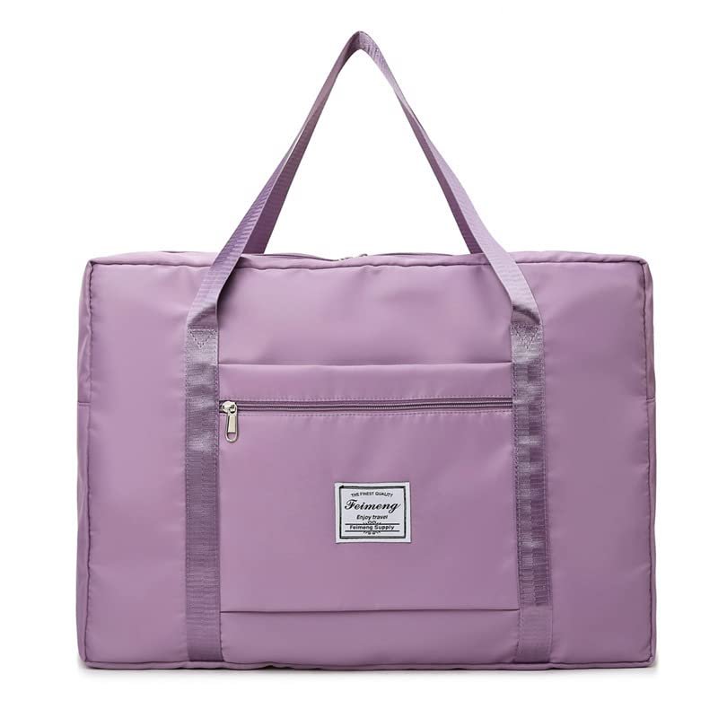 BMDKJSAP Large capacity folding travel bag, hand-held luggage bag, moving and delivery bag