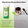 Waxers Roll on Wax Kit Aloe Vera Waxing Roller Depilatory for Women Men Soft Wax Hair Removal Kit for Larger Areas at Home view 3