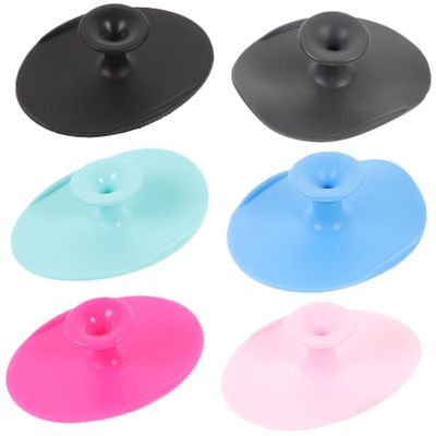 6Pcs Silicone Facial Cleansing Brush Multifunctional Exfoliator Tool for Deep Cleaning and Gentle Exfoliation Lightweight and Portable for Women Skincare Routine