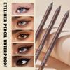 24 Hr Waterproof Eyeliner Duo Sharpenable Eye Pencil, Smudge-Proof, Transfer-Proof, Up to 16HR Wear, Smooth No-Tug Formula, Hydrating Liner With Vitamin E- With eyebrow pencil sharpener (Plum) view 3