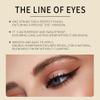 24 Hr Waterproof Eyeliner Duo Sharpenable Eye Pencil, Smudge-Proof, Transfer-Proof, Up to 16HR Wear, Smooth No-Tug Formula, Hydrating Liner With Vitamin E- With eyebrow pencil sharpener (Plum) view 4