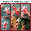 24 Set 48 Pcs Christmas Hand Cream Gift Bulk for Women Coworker Christmas Tree Ornament Hand Lotion Party Favor with Card Ribbon Holiday Decor Stocking Stuffer Gift for Women (Xmas Style) view 4