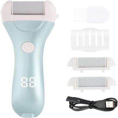 HCUCTOS Automatic Foot Grinder Electric Charging Foot Grinder for Removing Foot Peels