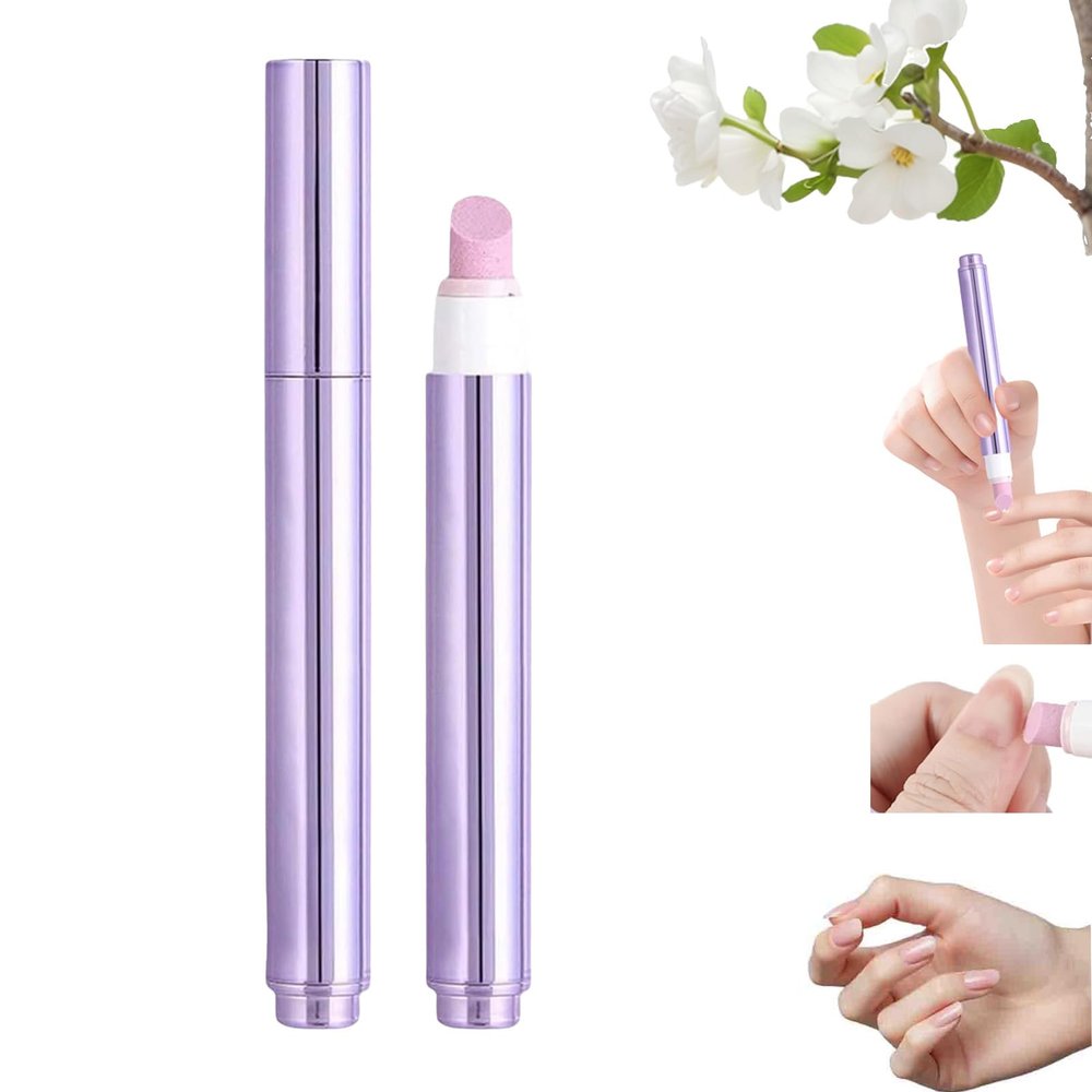 Upgrade 3-in-1 Nail Care Pen,New Cuticle Pusher Nail Oil Pen with Ceramic Tip,Moisturize Strengthen Brighten Nails Care,for Hangnails,Dry and Damaged Nails (1)