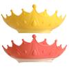 2Pcs Baby Shower Cap, Adjustable & Non-Slip Baby Hair Washing Shield with Drainage, Cute Crown Bathroom Accessories for Boys, Girls view 1
