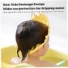2Pcs Baby Shower Cap, Adjustable & Non-Slip Baby Hair Washing Shield with Drainage, Cute Crown Bathroom Accessories for Boys, Girls view 4