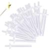60Pcs Nose Wax Sticks Safe PP Plastic Effective Nose Hair Wax Kit for Women Men Nostril Cleaning view 1
