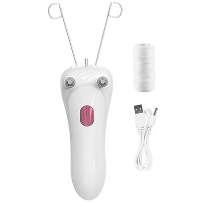 Face Threading Tool, Electric Cordless Threading Hair Removal, Portable USB Rechargeable Beauty Hair Remover