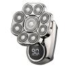 PWVFXHYF 9.0 Pro Head Shaver - 9D Floating Blade Heads, Intelligent LED Display, IPX7 Waterproof for Wet & Dry Shaving - Rechargeable Cordless Razor(Silver) view 1
