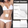 50Pcs Castor Oil Belly Button Patch, Self Adhesive Belly Button Patch, Breathable Cotton Essential Oil Wraps for Exercise, Reading, Travel, Work view 2