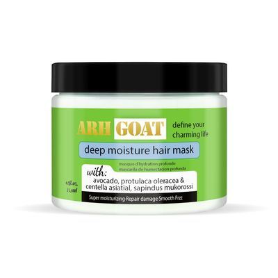 ARHGOAT Deep Moisture Hair Mask with Avocado, Moisturizing for Damaged Hair & Frizz Control 12 fl oz, Repair and Smooth for All Hair Types