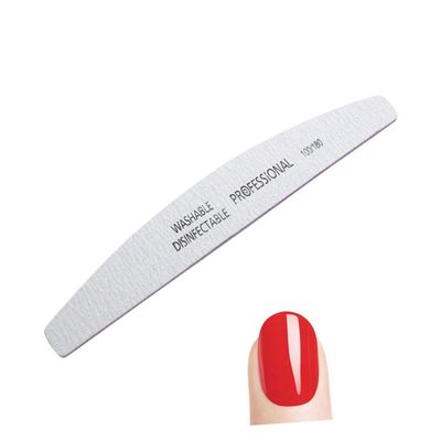 Beaupretty Professional Nail Files Double Sided Washable Grit Nail Buffer for Manicure and Pedicure Smooth Shiny Finish