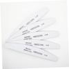 Beaupretty Professional Nail Files Double Sided Washable Grit Nail Buffer for Manicure and Pedicure Smooth Shiny Finish view 3