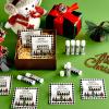 30 Pack Christmas Lip Balm Gift Bulk, Moisturizing Nourishing Lip Balm Appreciation Gift, Xmas Holiday Birthday Party Favors Stocking Stuffers for Women Men Coworker Employee Teacher (Christmas Tree) view 4