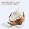 Organic Fractionated Coconut Oil, Cold Pressed Pure Liquid Carrier Oil with Pump, Hexane Free, Glass Bottle, 8 Fl Oz view 3