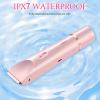 CAFSOB Bikini Trimmer for Women, 2 in 1 Electric Razors for Women, Dermave Bikini Shaver 2.0, IPX7 Waterproof & Easy Cleaning, Ceramic Blade, 120 Min Cordless Runtime, Ultra Low Silent (Pink). view 3