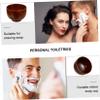 BESTYASH Wooden Shaving Soap Bowl Thick Polished Shaving Mug with Solid Wood Handle for Men Wet Shave Lathering Cup Stylish Beard Bowl view 2