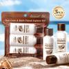 FEESHOW Coconut Extract Toiletries Combo Shampoo Deep Conditioning Hair Mask and Body Cleanser for Shine and Hydration Unisex Brown One Size view 3