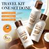 dPois Coconut Milk Toiletries Collection Shampoo Hair Treatment Mask and Body Gel for Nourished Hair and Smooth Skin Women Men Brown One Size view 2