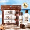 dPois Coconut Milk Toiletries Collection Shampoo Hair Treatment Mask and Body Gel for Nourished Hair and Smooth Skin Women Men Brown One Size view 3