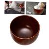 Baluue Wooden Shaving Soap Bowl Shaving Mug for Men Wet Shave with Soap Lather Cup Classic Portable Face Bowl Gift view 2