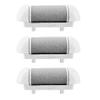 3 Pack Replacement Roller Head for Electric Callus Remover, Pedicure Kit Refill Rollers -Regular Coarse for Feet (3 Pack Medium Coarse) view 1