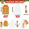 50 Pack Christmas Lip Balm Gift Bulk, Moisturizing and Nourishing Lip Balm Appreciation Gift, Xmas Holiday Birthday Party Favors Stocking Stuffers for Women Men Coworker Employee Teacher (Gingerbread) view 4
