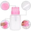400pcs Nail Cotton Pads, 1 Pull-Off Pump-Style Bottle Suitable for Nail Care Wipes, Nail Cleaning Pads, Mascara Extension Glue Cleaning Wipes, and Nail Care Product Sets (Pink + White) view 4