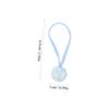 FRCOLOR 10pcs Elegant Girl Hair Ties Soft Elastic Hair Scrunchies for Daily Wear and Parties Blue Color view 2