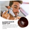 BUTIFULSIC Wooden Shaving Soap Bowl Shave Mug for Wet Shaving with Wear Resistant Thick Material Easy to Clean Stylish Portable Face Shave Cup for Men view 3
