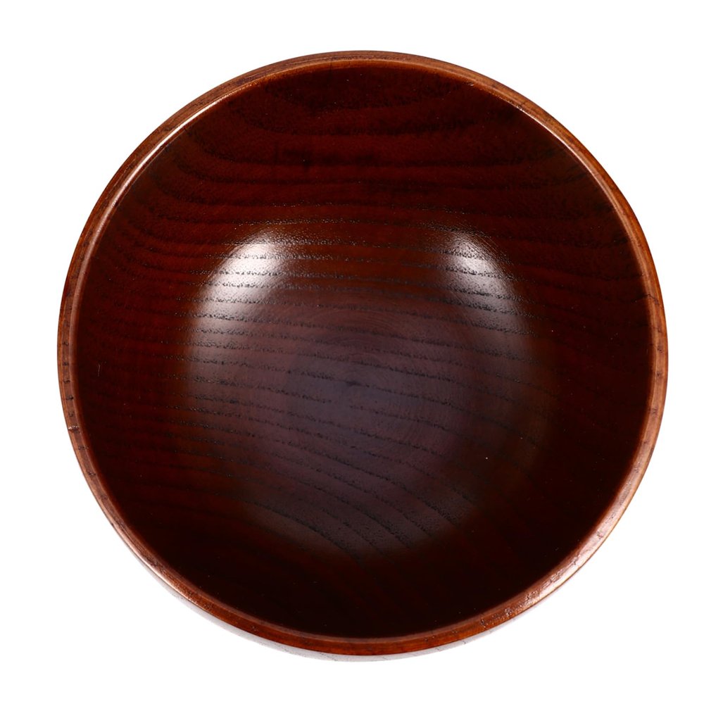 GALPADA Wooden Shaving Soap Bowl Thick Shave Mug Cup for Men Traditional Wet Shaving Portable Stylish Lather Maker with Smooth Polished Surface Grooming Enthusiasts