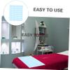Healifty 100Pcs Disposable Beauty Pillow Towels Non Woven Water Absorbent Foot Wiping Cloths for Salon Spa Massage Bed Protection view 3