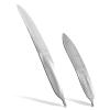 2 PCS Toenail File for Thick Toenails, Stainless Steel Curved Finger Nail File, Double Sided Metal Nail Files for Women Men Heavy Duty Seniors Durable and Efficient Care Tool (1 Large 1 Small) view 1
