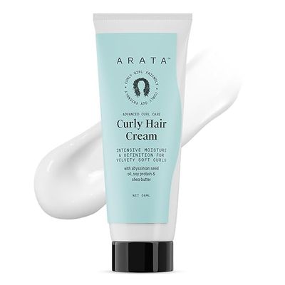 A.R.A.T.A Curly Hair Cream, Advanced Curl Care, Intensive Moisture and Definition, 5 Fl Oz