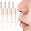 2-in-1 Nasal Hair Cutter,Double-Sided Nose Hair Trimmer with Ear Picker for Men and Women, 360 Rotating Nose Hair Removal Tool (8) view 1