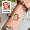 Personalized Face Temporary Tattoos Sticker, Custom Temporary Tattoos For Adults, Tattoos Temporary With Name, Funny Birthday Party Accessories, Photo Props Easy To Apply, Skin-safe Stickers (PT 6) view 2