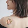 Personalized Face Temporary Tattoos Sticker, Custom Temporary Tattoos For Adults, Tattoos Temporary With Name, Funny Birthday Party Accessories, Photo Props Easy To Apply, Skin-safe Stickers (PT 6) view 3