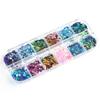 Chameleon Nail Sequins Mermaid Hexagon 3D Glitter Flakes Paillette DIY Laser Spangles for Gel Polish Manicure Tips view 1