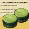 Avocado Eye Mask, Eye Patches, Avocado Moisturizing Collagen Eye Mask, Under Eye Patches, Nourishing, Naturally Hydrating Formula view 2