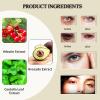 Avocado Eye Mask, Eye Patches, Avocado Moisturizing Collagen Eye Mask, Under Eye Patches, Nourishing, Naturally Hydrating Formula view 4