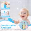 3PC Magic Bath Sponge Body Scrubber, 2025 New Magic Exfoliating Bath Sponge 3D Super Soft, Skin Friendly and Reusable for Adults Women and Men for Body Removes Dead Skin (A) view 3