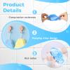 3PC Magic Bath Sponge Body Scrubber, 2025 New Magic Exfoliating Bath Sponge 3D Super Soft, Skin Friendly and Reusable for Adults Women and Men for Body Removes Dead Skin (A) view 4