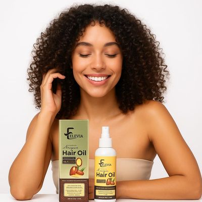 Elevia Moroccan Hair Oil  Revive Thin Hair & Support Healthy Growth