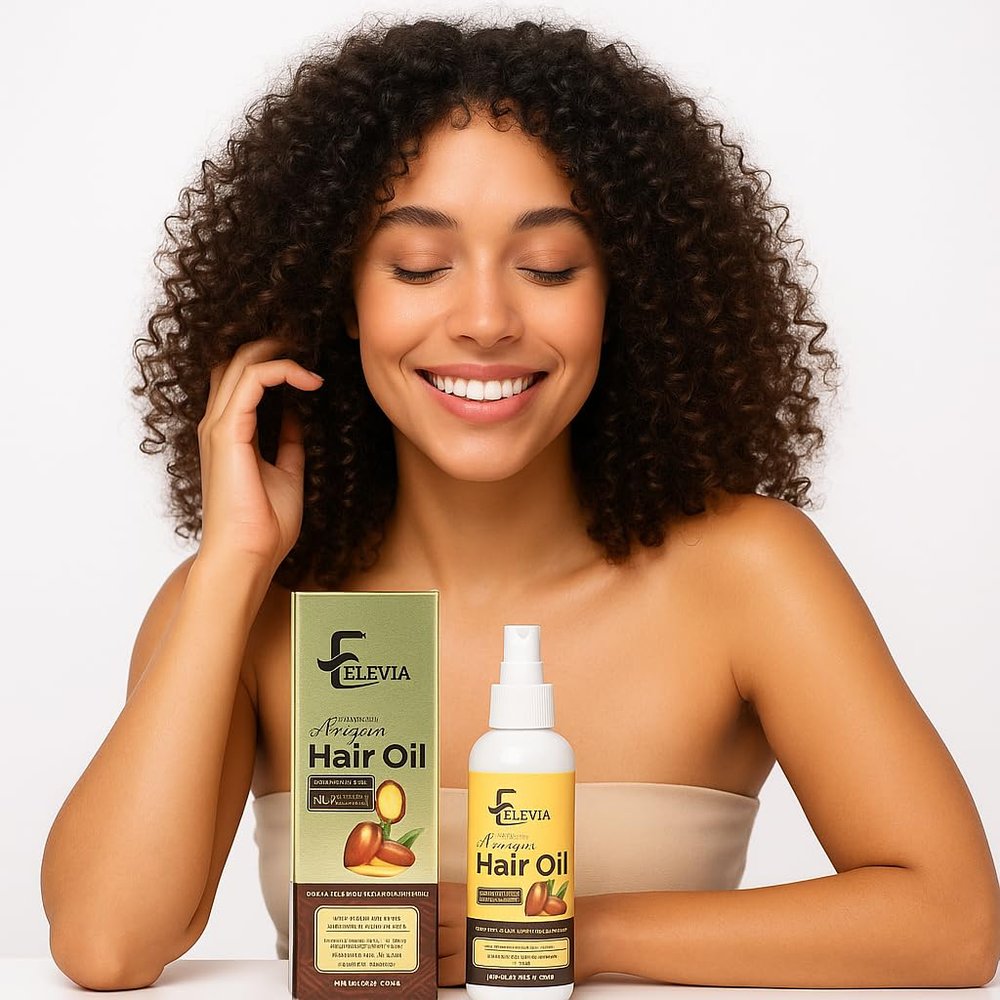Elevia Moroccan Hair Oil  Revive Thin Hair & Support Healthy Growth